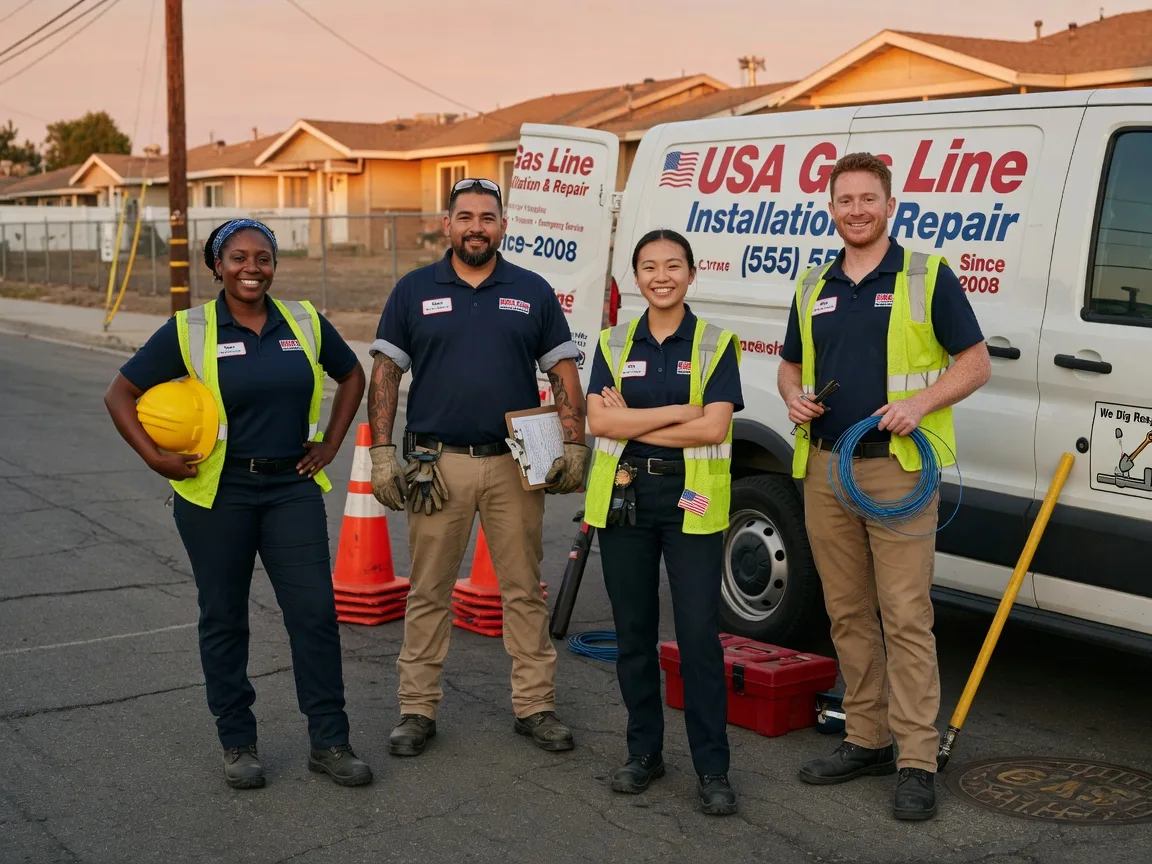 Gas Line Installation company in Bowie, AZ